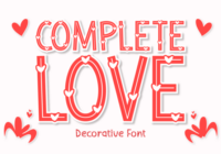 Complete Love Font - Featured Image
