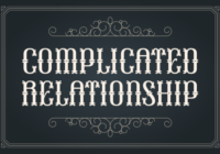 Complicated Relationship Font - Featured Image