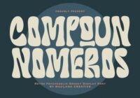 Compoun Nomeros Font - Featured Image
