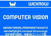Computer Vision Font - Featured Image