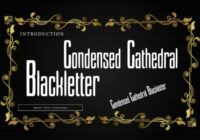 Condensed Cathedral Font - Featured Image