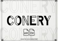 Conery Font - Featured Image