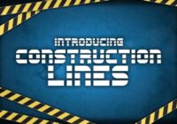 Construction Lines Font - Featured Image