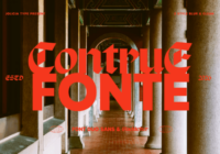 Contrue Duo Font - Featured Image