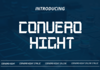 Convero Hight Font - Featured Image