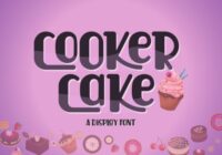 Cooker Cake Font - Featured Image