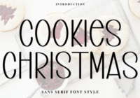 Cookies Christmas Font - Featured Image