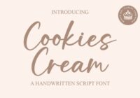 Cookies Cream Font - Featured Image