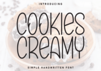 Cookies Creamy Font - Featured Image