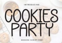 Cookies Party Font - Featured Image