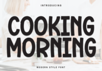 Cooking Morning Font - Featured Image