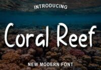 Coral Reef Font - Featured Image