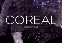 Coreal Font - Featured Image