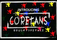 Coretans Font - Featured Image