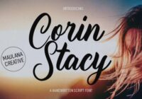 Corin Stacy Font - Featured Image