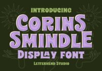 Corins Smindle Font - Featured Image