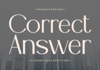 Correct Answer Font - Featured Image