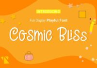 Cosmic Bliss Font - Featured Image