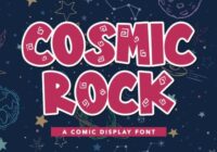 Cosmic Rock Font - Featured Image