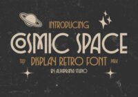 Cosmic Space Font - Featured Image