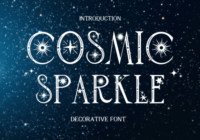 Cosmic Sparkle Font - Featured Image