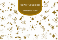 Cosmic Starlight Font - Featured Image