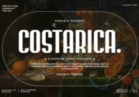 Costarica Font - Featured Image