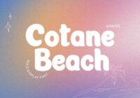 Cotane Beach Font - Featured Image