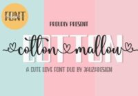 Cotton Mallow Font - Featured Image