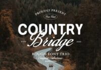 Country Bridge Trio Font - Featured Image