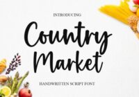 Country Market Font - Featured Image