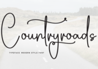 Countryroads Font - Featured Image