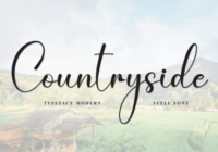 Countryside Font - Featured Image