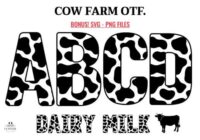 Cow Farm Font - Featured Image