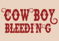 Cowboy Bleeding Font - Featured Image