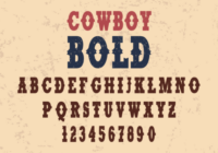 Cowboy Bold Font - Featured Image