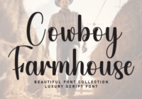 Cowboy Farmhouse Font - Featured Image