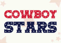 Cowboy Stars Font - Featured Image