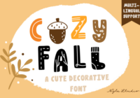 Cozy Fall Font - Featured Image