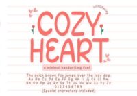Cozy Heart Font - Featured Image