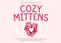 Cozy Mittens Font - Featured Image