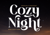 Cozy Night Font - Featured Image