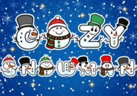 Cozy Snowman Font - Featured Image