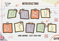 Cozy Stick Font - Featured Image