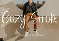 Cozy Stroke Font - Featured Image