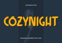Cozynight Font - Featured Image