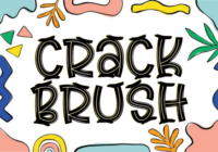 Crack Brush Font - Featured Image