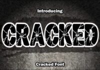 Cracked Font - Featured Image