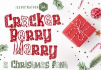 Cracker Berry Merry Font - Featured Image