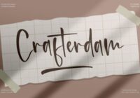 Crafterdam Font - Featured Image